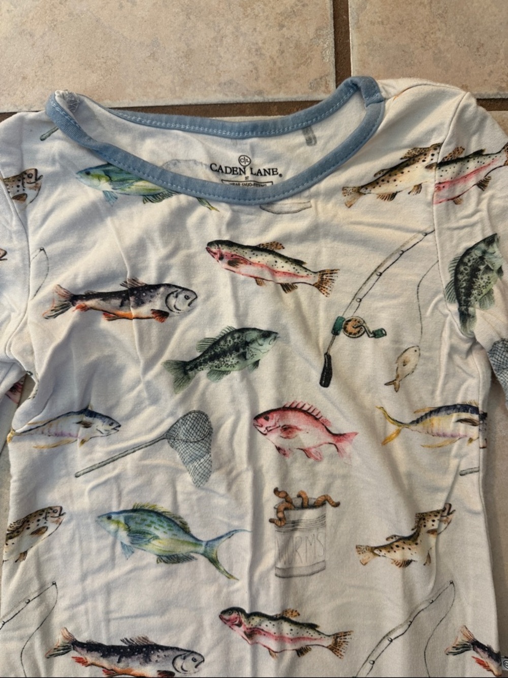 Caden Lane Gone Fishin’ Bamboo Pajamas - Picture 3 of 3